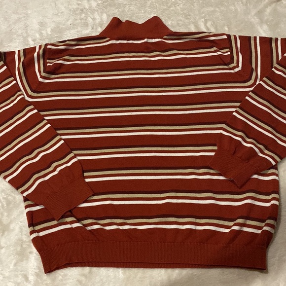 Erika&Co. striped red 90s style sweater - Picture 3 of 4